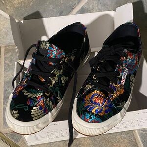 Floral Brocade Superga Sneaks